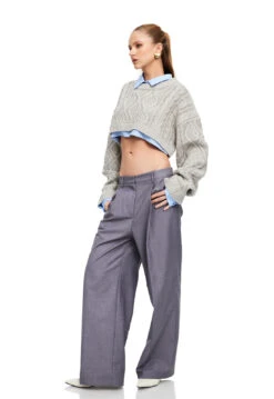 MULLHOLLAND PANTS - SLATE -Lionessfashion Shop LT88 740GREY LB88 456 3SLATE5 0343cabe 5419 4ab9 880f 4abf28e6e102