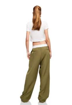 CITY OF ANGELS PANT - JUNGLE GREEN -Lionessfashion Shop LT88 792BABYPOWDER LB88 508JUNGLEGREEN6