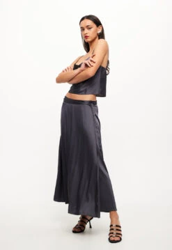 HALLE MIDI - SLATE -Lionessfashion Shop LT902 2308 SLATE LB649 2308 SLATE 4jpg