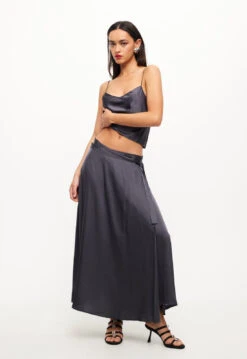 HALLE MIDI - SLATE -Lionessfashion Shop LT902 2308 SLATE LB649 2308 SLATE 6jpg