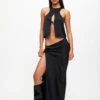 MARIAH MAXI SKIRT - ONYX -Lionessfashion Shop LT913 2309ONYX LB655 2309ONYX1