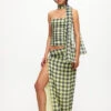MARIAH MAXI SKIRT - NAVY CHECK -Lionessfashion Shop LT919 1 2309 NAVY CHECK LB655 1 2309 NAVY CHECK 13jpg