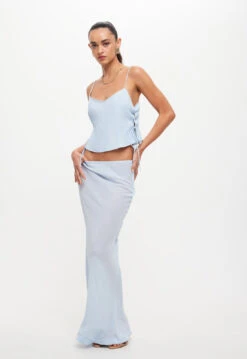 ENDLESS MAXI SKIRT - PALE BLUE -Lionessfashion Shop LT924 2310 LB665 2310 PALE BLUE 6jpg