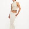 PURE MIDI SKIRT - CREAM -Lionessfashion Shop LT930 2310WHEAT LB667 2310CREAM4