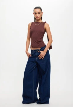 TRANQUIL TOP - CHOCOLATE