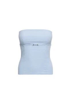 ALLURE STRAPLESS TOP - PALE BLUE -Lionessfashion Shop OCT GHOSTMANNEQUIN 037