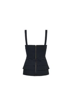 IN BLOOM TOP - ONYX -Lionessfashion Shop OCT GHOSTMANNEQUIN 063